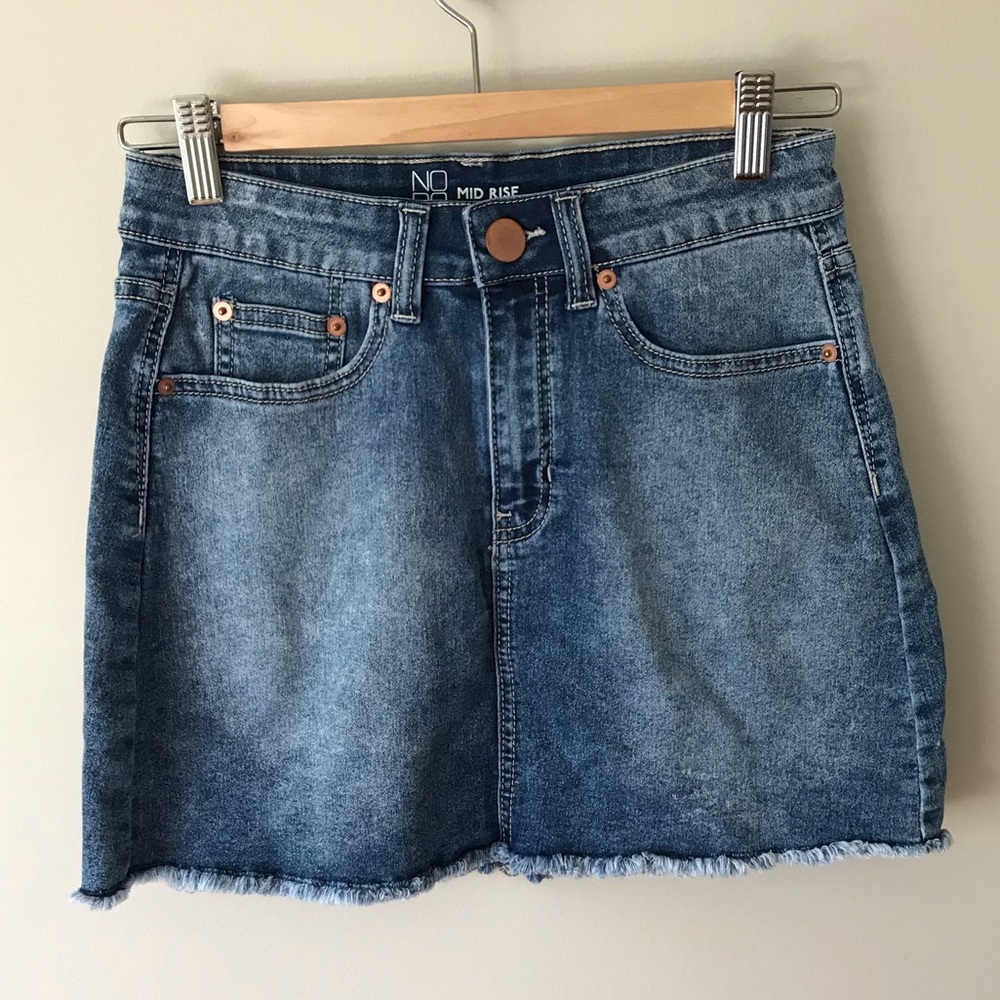 Denim skirt